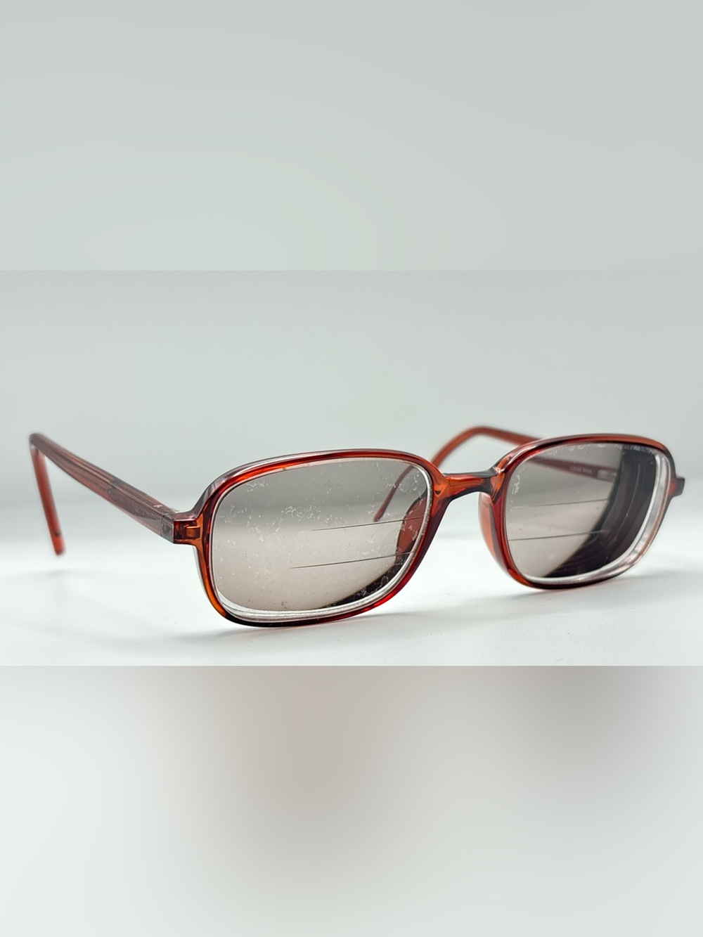 Elon 9208 Brown Oval Sunglasses Frames Only